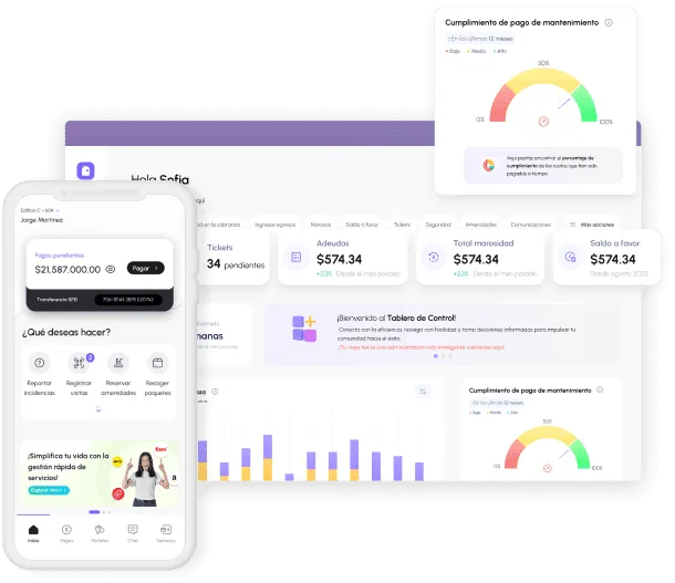 Aplicacion web y mobile de neivor que detalla los resumenes financieros