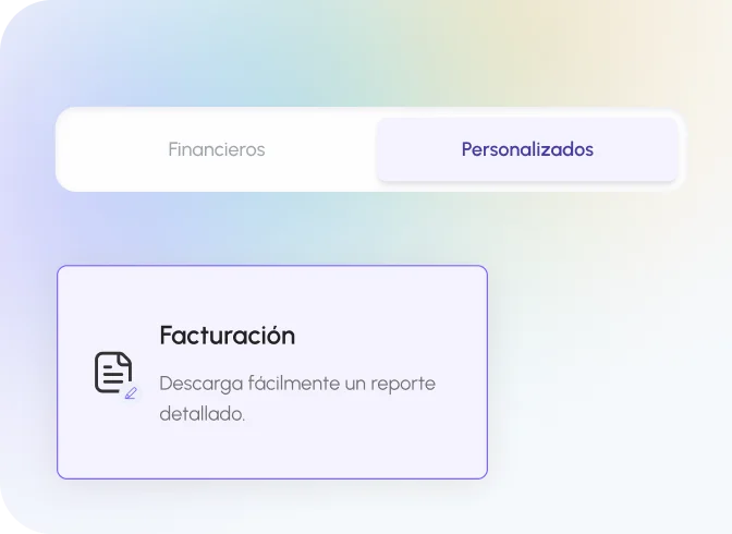 Sección de 'Financieros' mostrando nueve opciones de reportes: 'Estado de Resultados' (reporte consolidado del flujo de caja, actualmente seleccionado), 'Relación de cobranza' (pagos hechos por los residentes a la administración), 'Egresos' (pagos hechos por la administración para cubrir gastos y proveedores), 'Cuentas por cobrar' (relación de los residentes con incumplimiento de pagos), 'Antigüedad de saldo' (reporte de cartera por periodos específicos), 'Cuenta bancaria' (relación de movimientos bancarios detallados), 'Flujo de Caja' (detalle de movimientos bancarios por periodos determinados), 'Cuotas' (detallado de todos los cobros del condominio), y 'Depósitos de Neivor' (aquí podrás visualizar todos los pagos realizados por fecha).