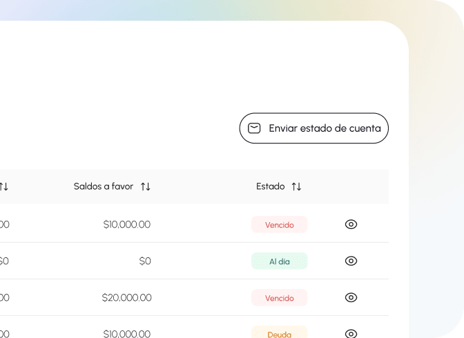 Boton para enviar el estado de cuenta