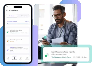 solicita cada documento al comprador en el momento correcto