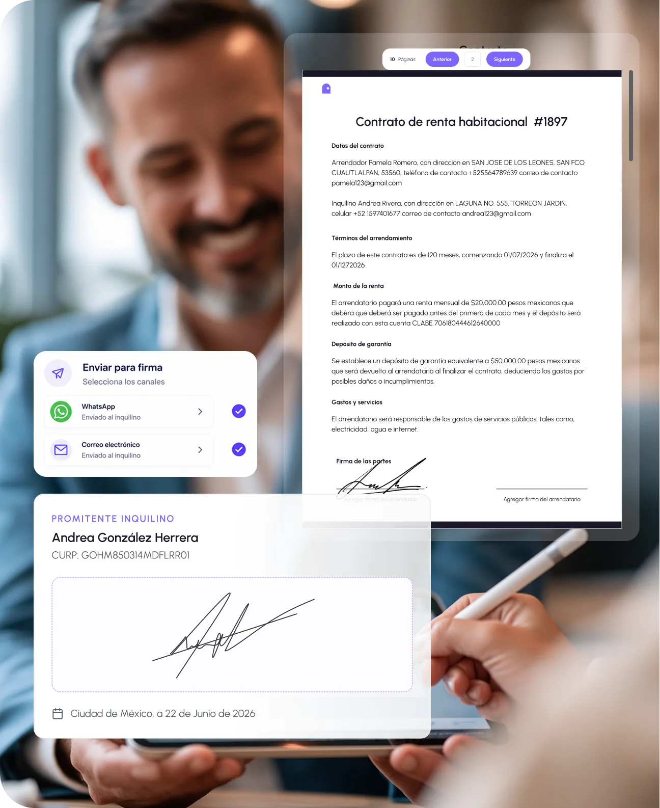 Firma Digital rentas