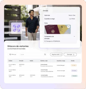 Su QR activo, su método de acceso y la opción de generar códigos para sus visitantes — desde la misma app.